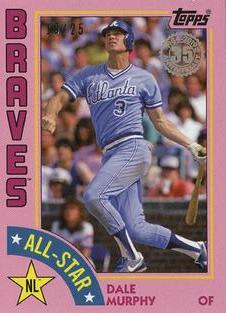 2019 Topps On-Demand Mini - 1984 Topps Baseball All-Stars Pink #84AS-DM Dale Murphy Front