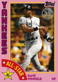 2019 Topps On-Demand Mini - 1984 Topps Baseball All-Stars Pink #84AS-DW Dave Winfield Front