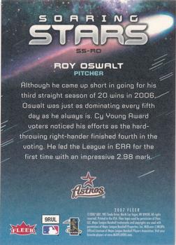 2007 Fleer - Soaring Stars #SS-RO Roy Oswalt Back