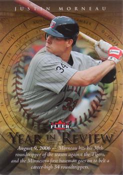 2007 Fleer - Year in Review #YR-MO Justin Morneau Front