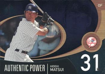 2007 SP Authentic - Authentic Power #AP-21 Hideki Matsui Front