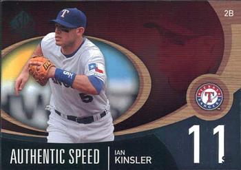 2007 SP Authentic - Authentic Speed #AS-25 Ian Kinsler Front