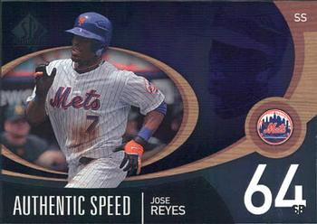2007 SP Authentic - Authentic Speed #AS-30 Jose Reyes Front