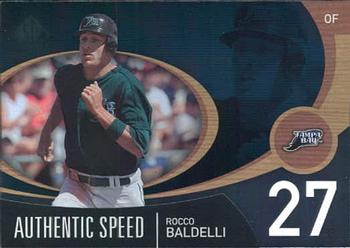 2007 SP Authentic - Authentic Speed #AS-42 Rocco Baldelli Front