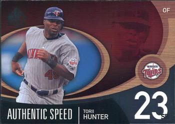 2007 SP Authentic - Authentic Speed #AS-48 Torii Hunter Front