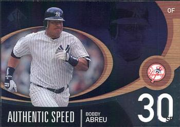 2007 SP Authentic - Authentic Speed #AS-5 Bobby Abreu Front