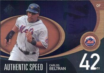 2007 SP Authentic - Authentic Speed #AS-9 Carlos Beltran Front