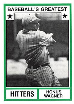 1982 TCMA Baseball's Greatest Hitters (Tan Back) #31 Honus Wagner Front