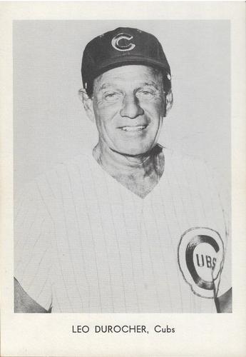 1968 Sports Service Chicago Cubs #NNO Leo Durocher Front