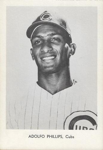 1968 Sports Service Chicago Cubs #NNO Adolfo Phillips Front