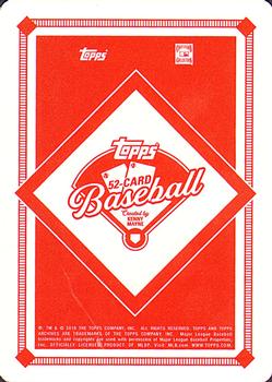 2019 Topps Kenny Mayne 52 Card Baseball Game - Booster Pack #A ball Sandy Koufax Back