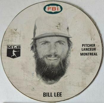 1981 FBI Discs #NNO Bill Lee Front