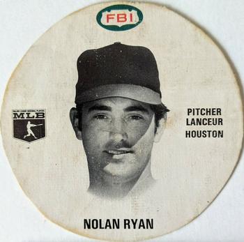 1981 FBI Discs #NNO Nolan Ryan Front