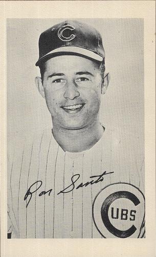 1971 Chicago Cubs B&W Picture Pack #NNO Ron Santo Front