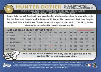 2020 Topps Big League #96 Hunter Dozier Back