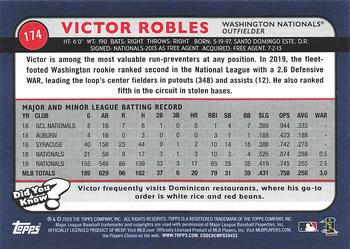2020 Topps Big League #174 Victor Robles Back