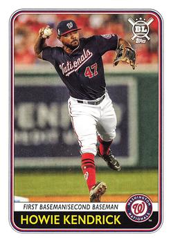 2020 Topps Big League #187 Howie Kendrick Front