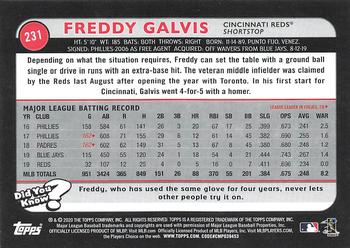 2020 Topps Big League #231 Freddy Galvis Back
