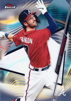 2020 Finest #60 Dansby Swanson Front