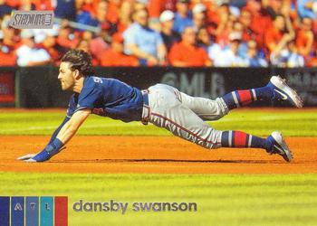 2020 Stadium Club #280 Dansby Swanson Front