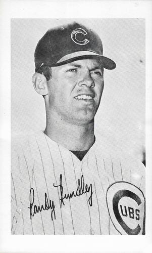 1973 Chicago Cubs B&W Picture Pack #NNO Randy Hundley Front