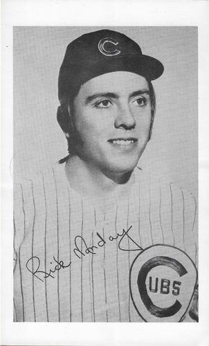 1973 Chicago Cubs B&W Picture Pack #NNO Rick Monday Front