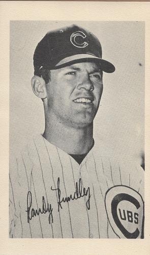 1972 Chicago Cubs Black and White Picture Pack A #NNO Randy Hundley Front
