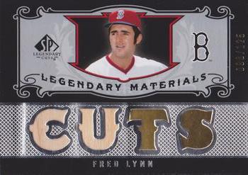2007 SP Legendary Cuts - Legendary Materials Dual #LM-FL2 Fred Lynn Front