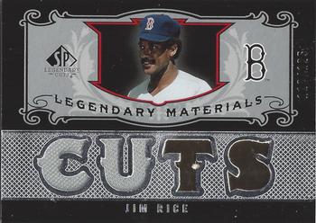 2007 SP Legendary Cuts - Legendary Materials Dual #LM-JR2 Jim Rice Front
