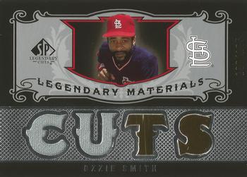2007 SP Legendary Cuts - Legendary Materials Dual #LM-OS2 Ozzie Smith Front