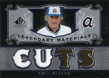 2007 SP Legendary Cuts - Legendary Materials Dual #LM-PN Phil Niekro Front