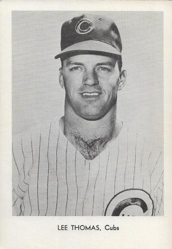 1967 Sports Service Chicago Cubs #NNO Lee Thomas Front