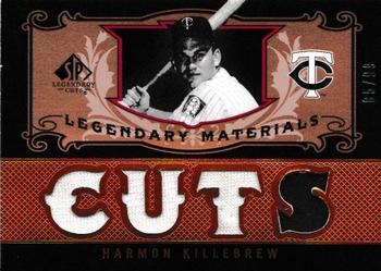 2007 SP Legendary Cuts - Legendary Materials Triple #LM-HK2 Harmon Killebrew Front