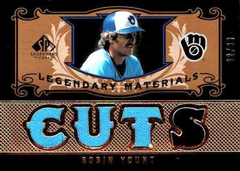 2007 SP Legendary Cuts - Legendary Materials Triple #LM-RY2 Robin Yount Front