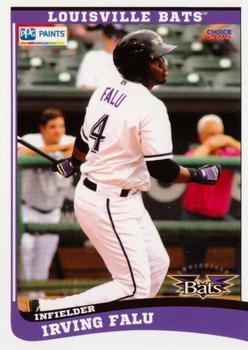 2015 Choice Louisville Bats #15 Irving Falu Front