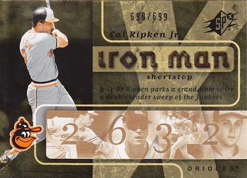 2007 SPx - Iron Man #IM5 Cal Ripken Jr. Front