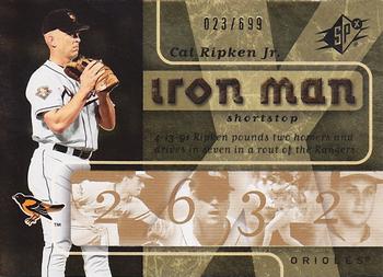 2007 SPx - Iron Man #IM55 Cal Ripken Jr. Front