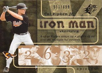 2007 SPx - Iron Man #IM56 Cal Ripken Jr. Front