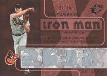 2007 SPx - Iron Man Memorabilia #IM6 Cal Ripken Jr. Front