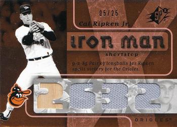 2007 SPx - Iron Man Memorabilia #IM23 Cal Ripken Jr. Front