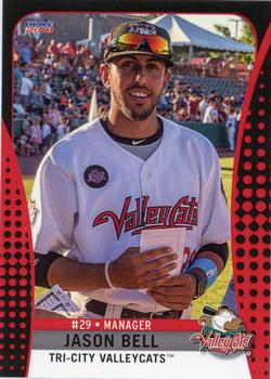 2018 Choice Tri-City ValleyCats #35 Jason Bell Front