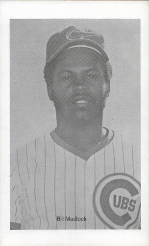 1974 Chicago Cubs B&W Picture Pack #NNO Bill Madlock Front