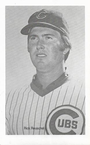 1974 Chicago Cubs B&W Picture Pack #NNO Rick Reuschel Front