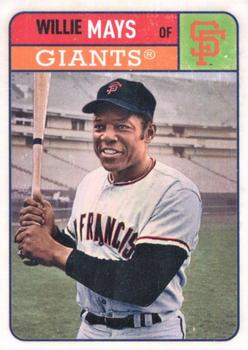 2019 Topps Brooklyn Collection #22 Willie Mays Front