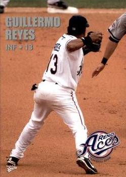 2009 MultiAd Reno Aces #11 Guillermo Reyes Front