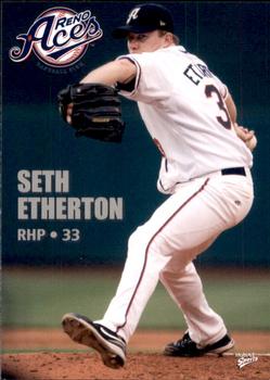 2009 MultiAd Reno Aces #22 Seth Etherton Front