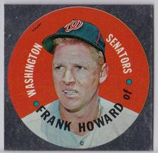 1968 Topps Test Discs #NNO Frank Howard Front