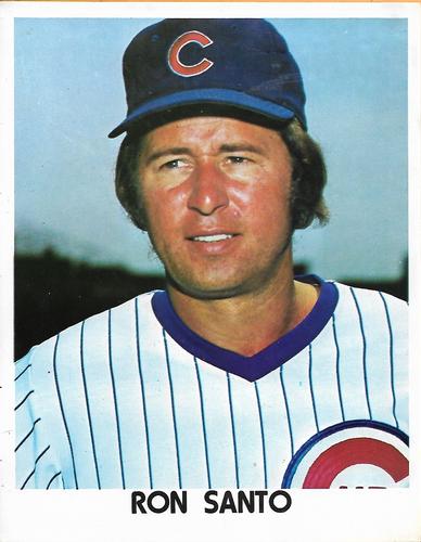 1972 Chicago Cubs Color Picture Pack A #NNO Ron Santo Front