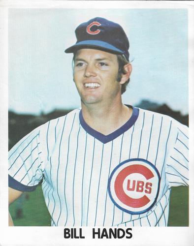 1972 Chicago Cubs Color Picture Pack B #NNO Bill Hands Front