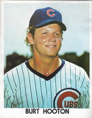 1972 Chicago Cubs Color Picture Pack B #NNO Burt Hooton Front
